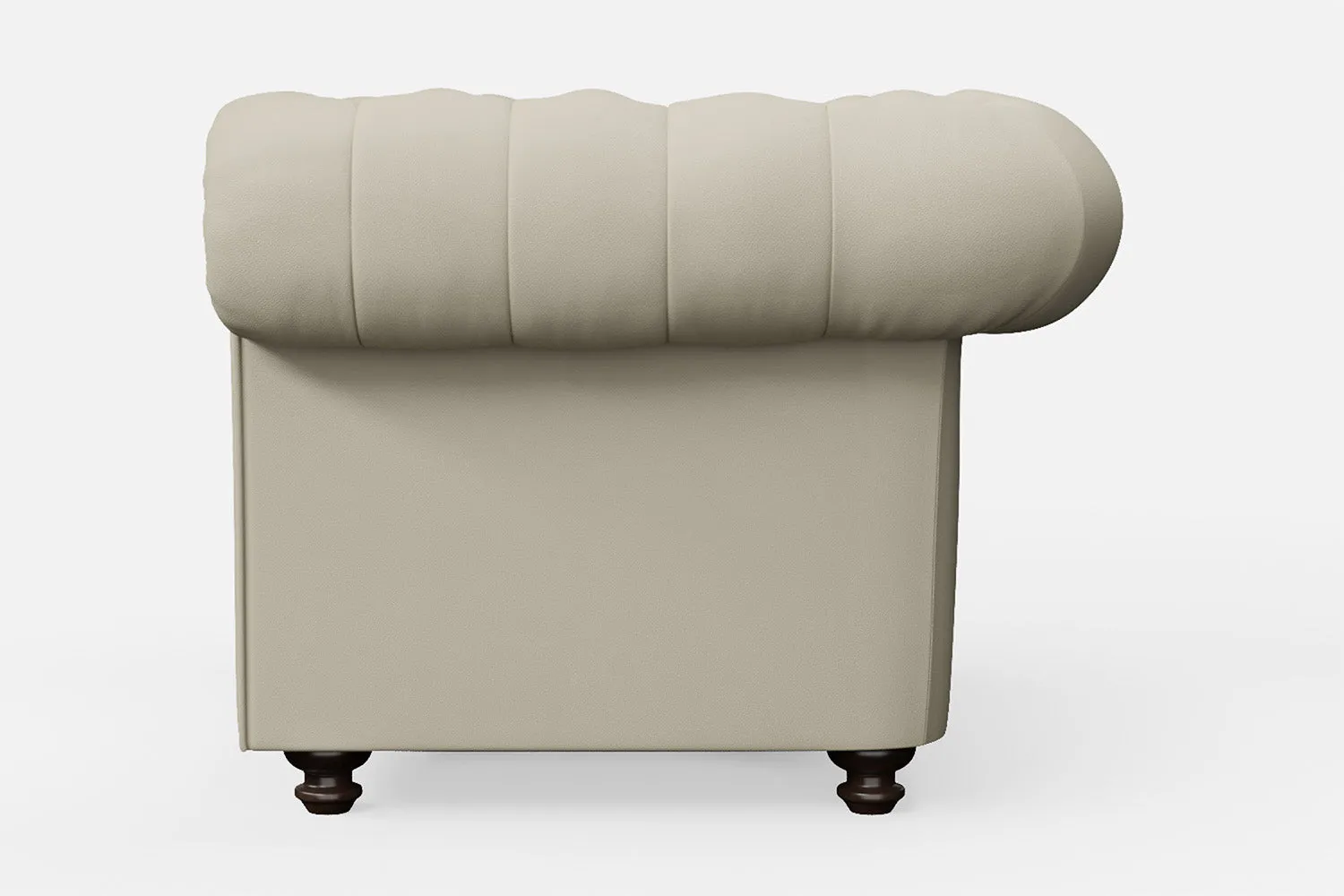 Pesaro Armchair Cream Leather