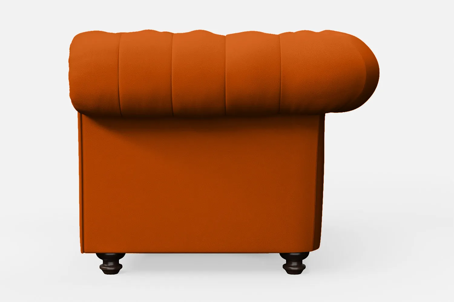 Pesaro Armchair Orange Leather