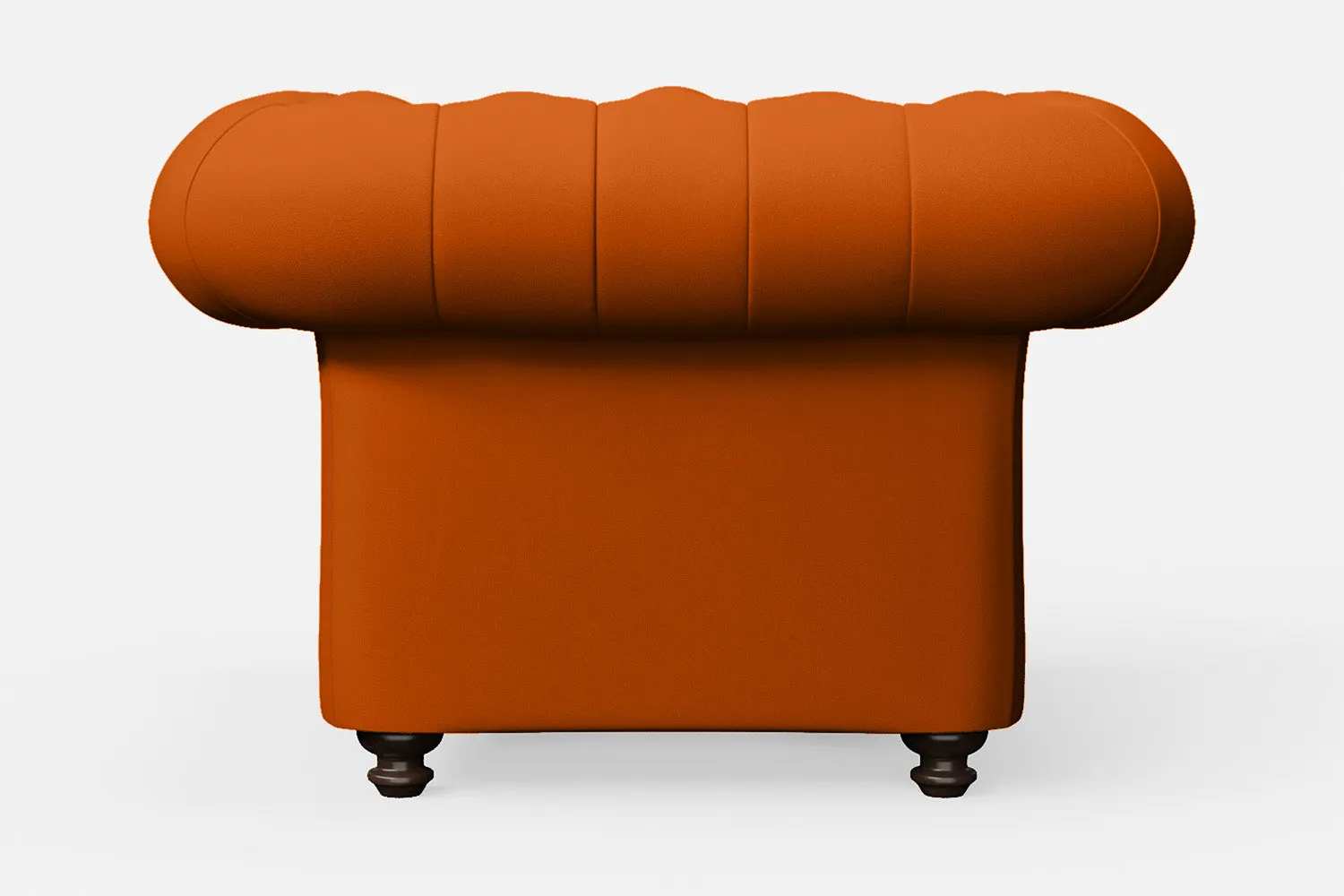 Pesaro Armchair Orange Leather