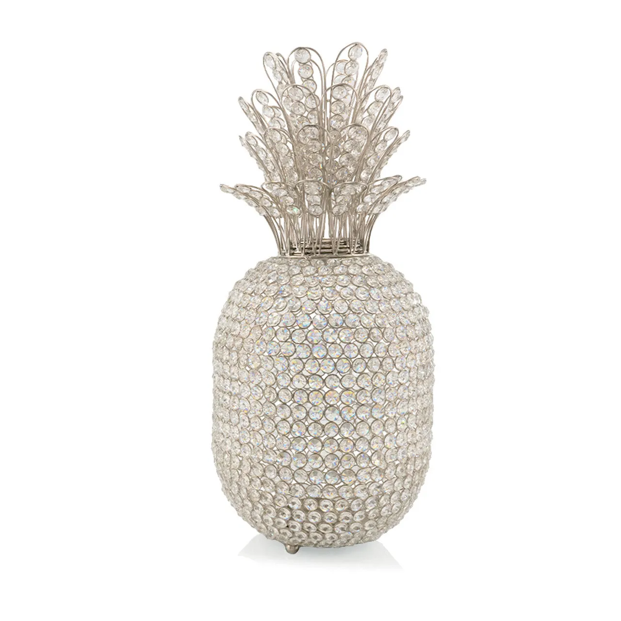 Pina XL Cristal Silver Pineapple