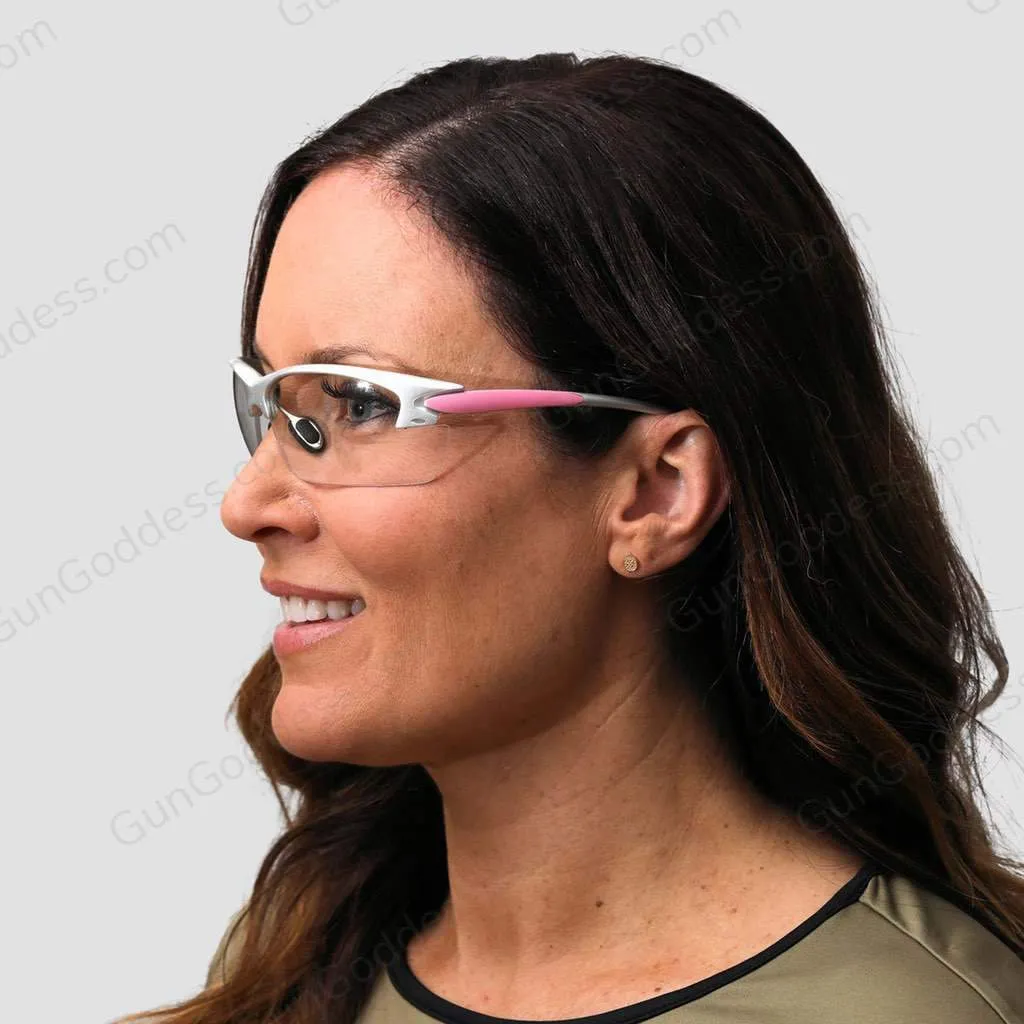 Pink and Silver Shooting Glasses