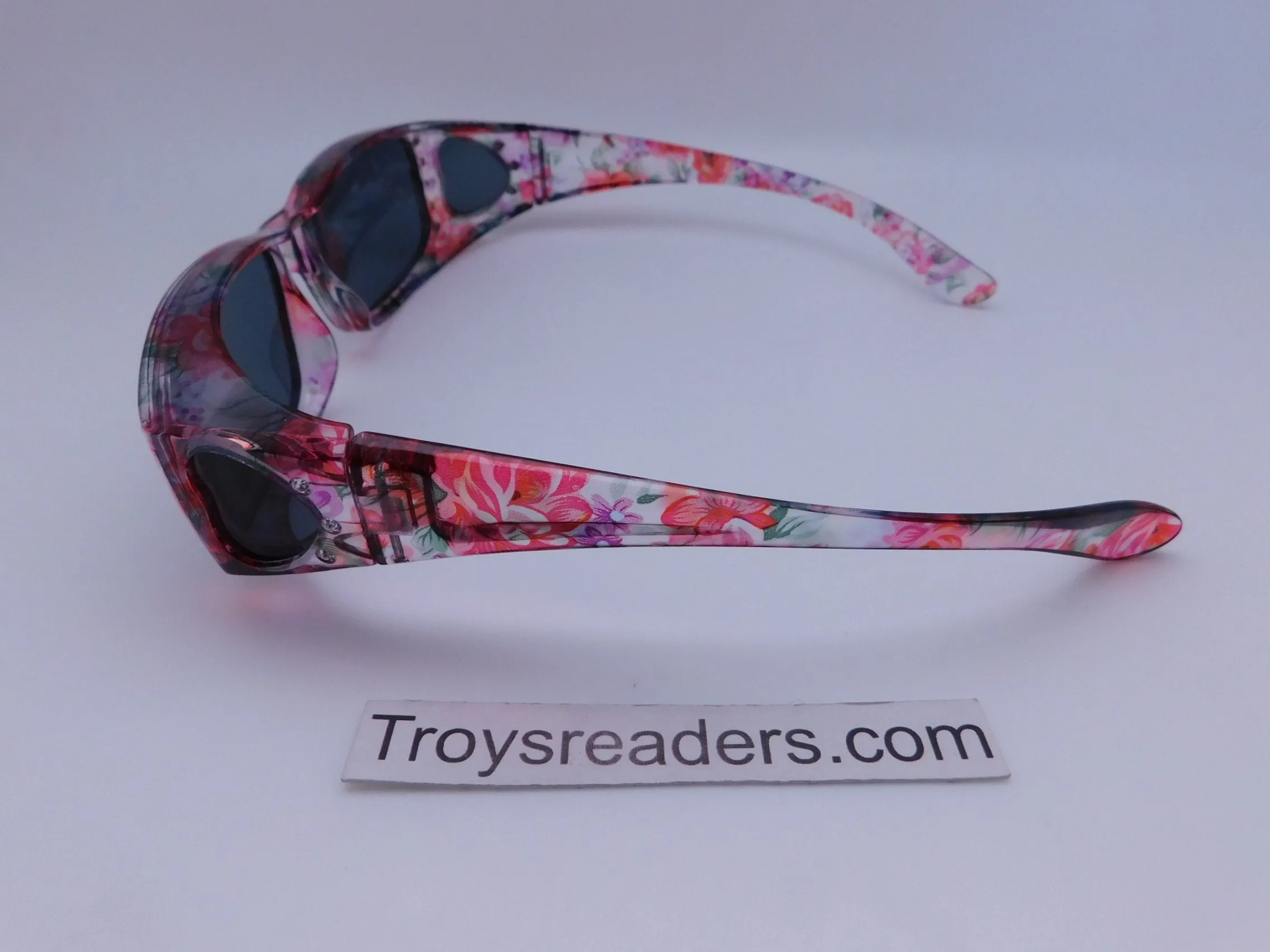 Polarized Square Glitzy Flowery Fit Overs in Five Designs