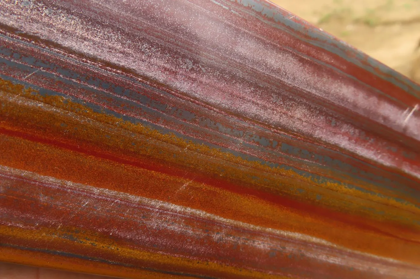 Polished Tiger Iron Jasper Tower x 1 From Northern Cape, South Africa