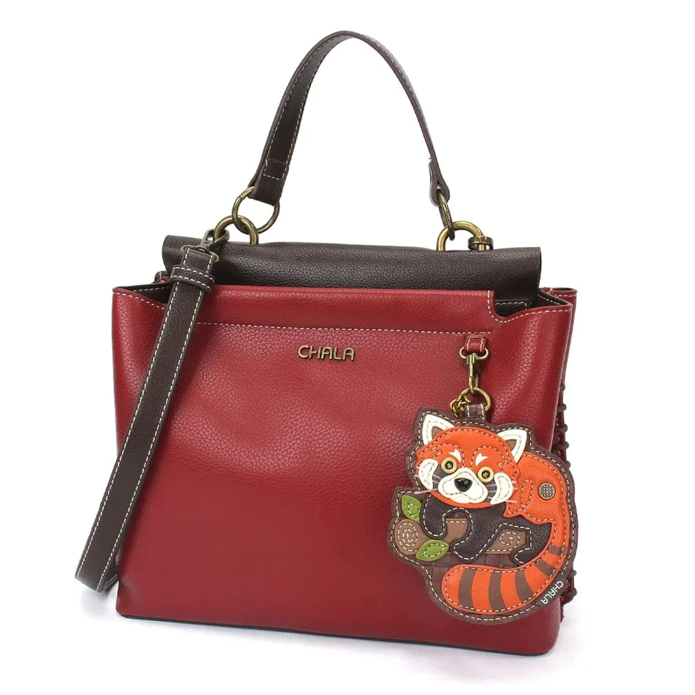 Red Panda Handbag Keychain Collection by Chala Vegan