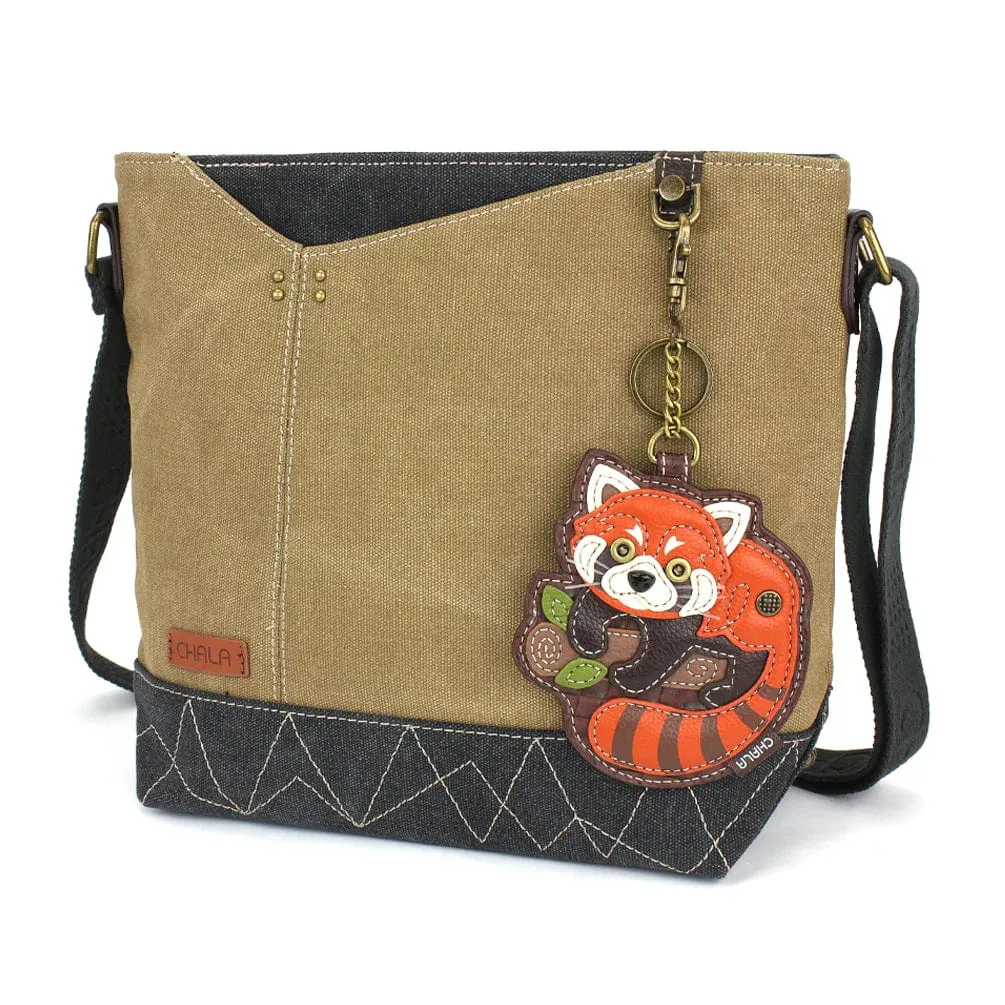 Red Panda Handbag Keychain Collection by Chala Vegan