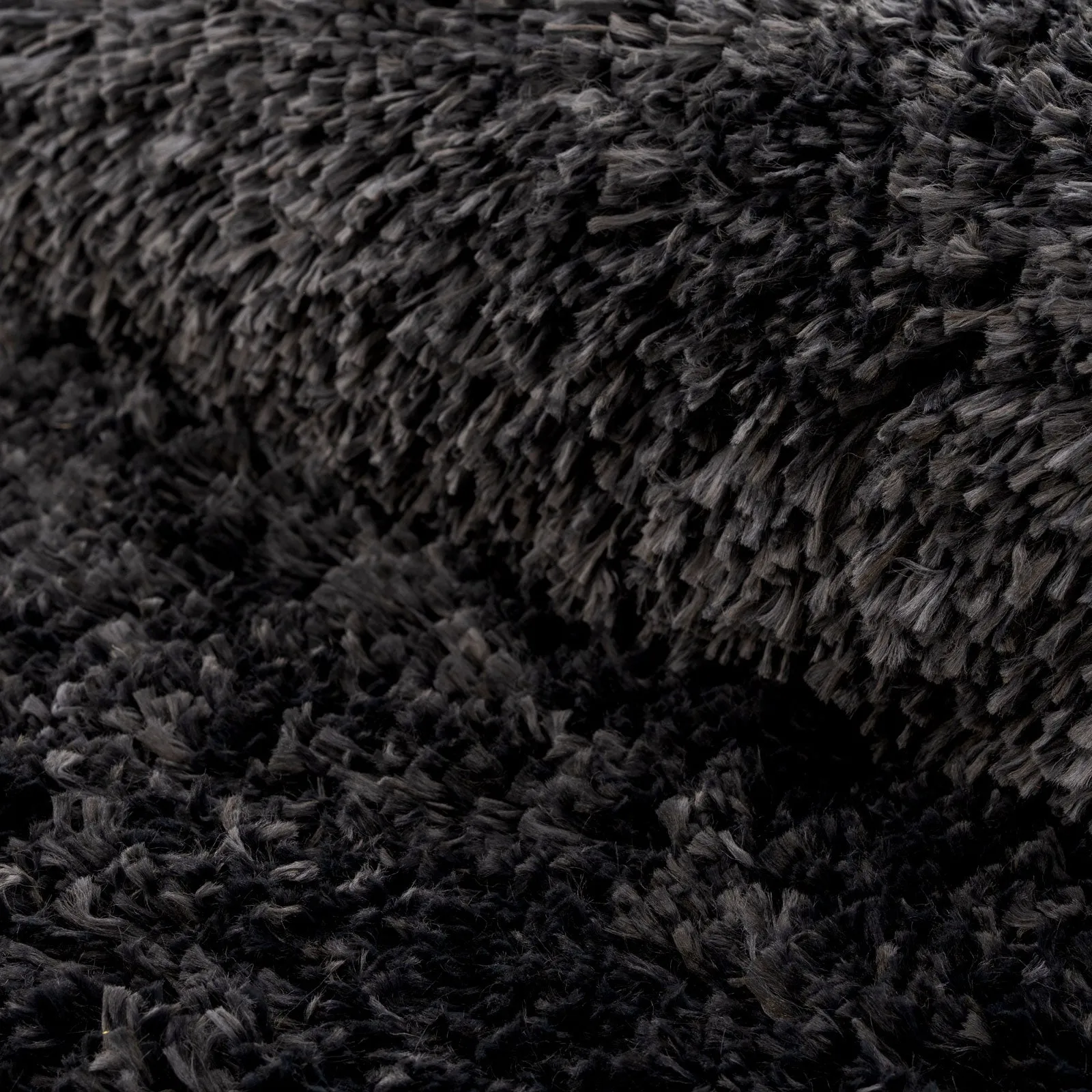 Super Soft Luxury Charcoal Shaggy Rug