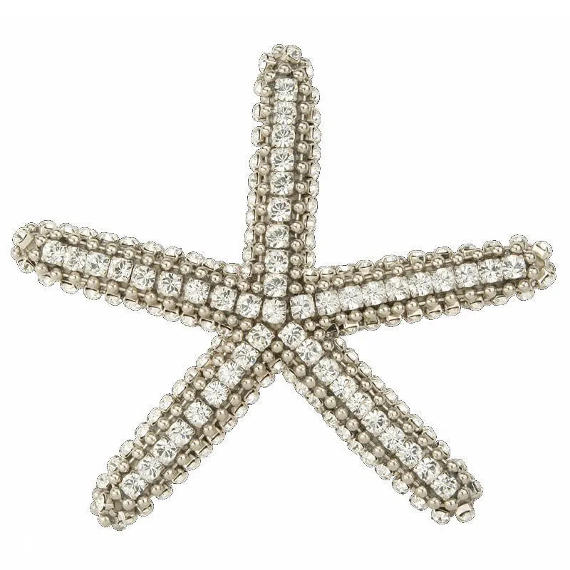 Swarovski Crystals Starfish Decorative Accent