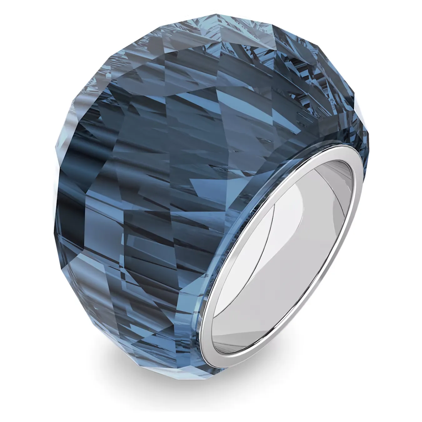 Swarovski Nirvana Ring Blue Stainless Steel