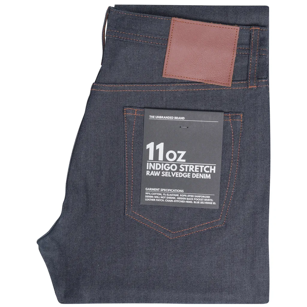 UB222 | Tapered Stretch Fit |  Indigo Stretch Selvedge Denim