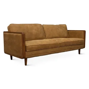 Victoria Sofa in Outback Tan Leather